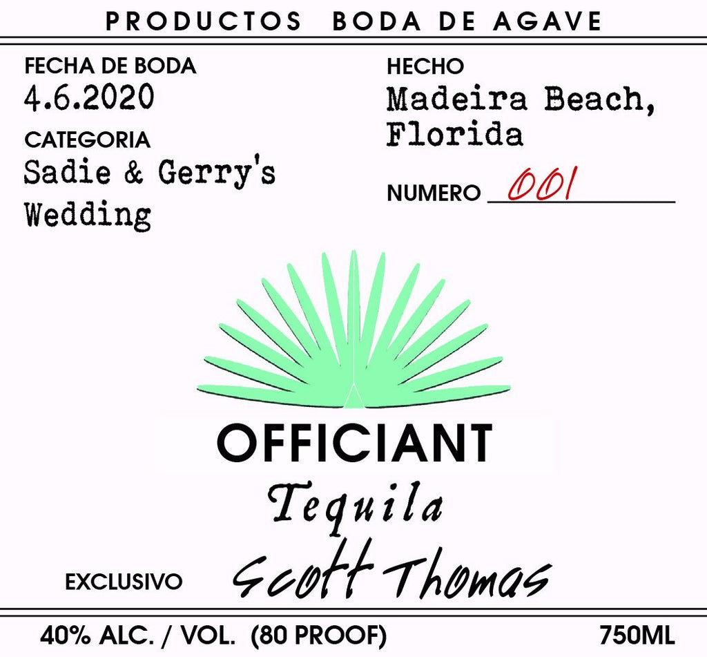 Custom Casamigos Birthday Bottle Labels