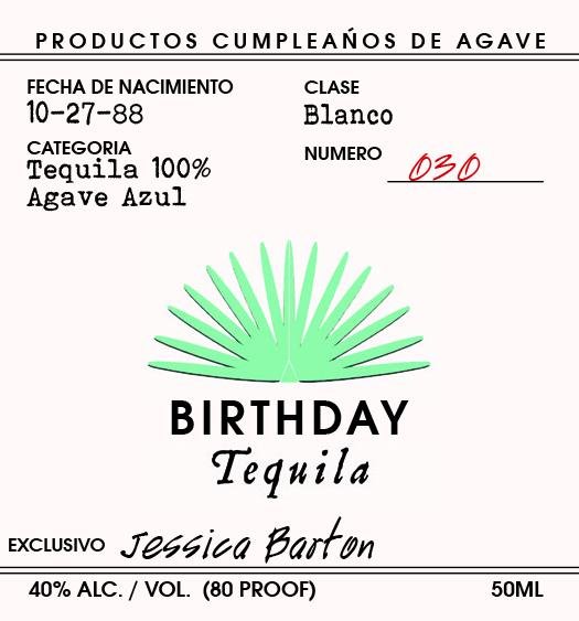 Custom Casamigos Birthday Bottle Labels