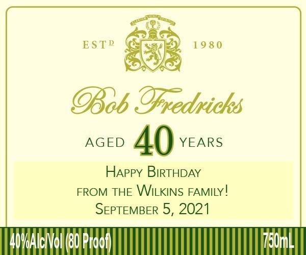 Buchanan's Personalized Birthday Labels Labelyourlife